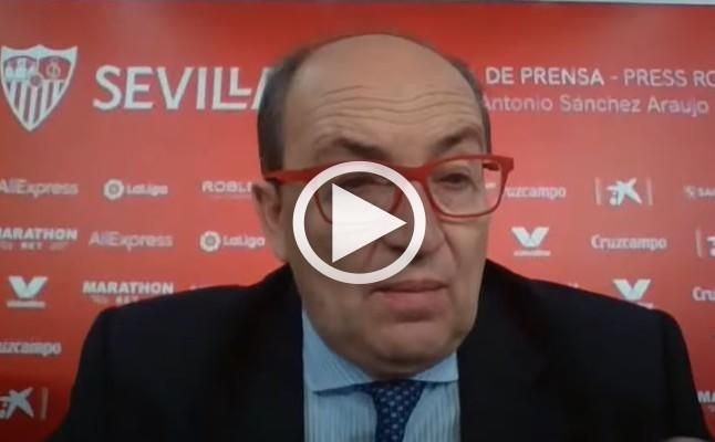 Castro: "El Sevilla no ha sido invitado, le gusta ganarse su estatus en el terreno de juego"