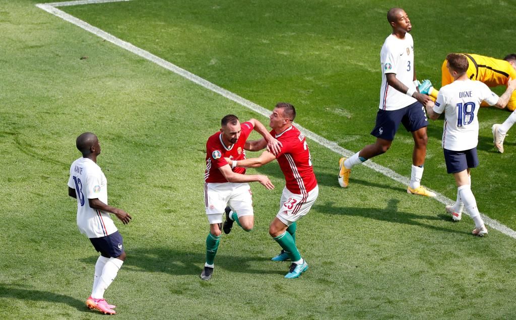 1-1. Francia se atasca en Hungría