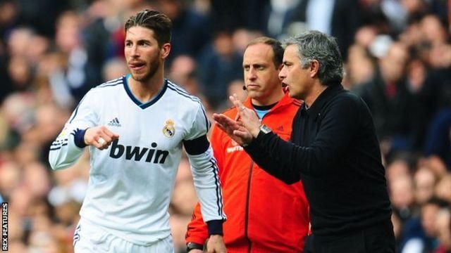Mourinho le sigue la pista a Sergio Ramos