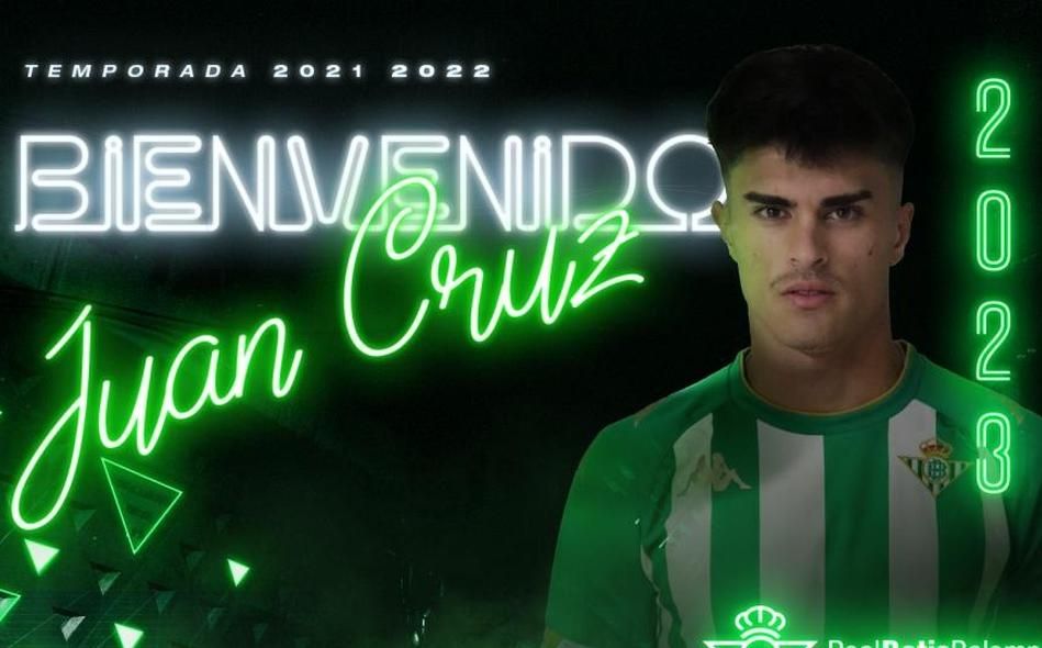 Juan Cruz, tercer fichaje del Betis Deportivo