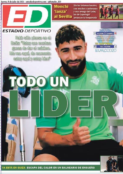 La portada de ESTADIO