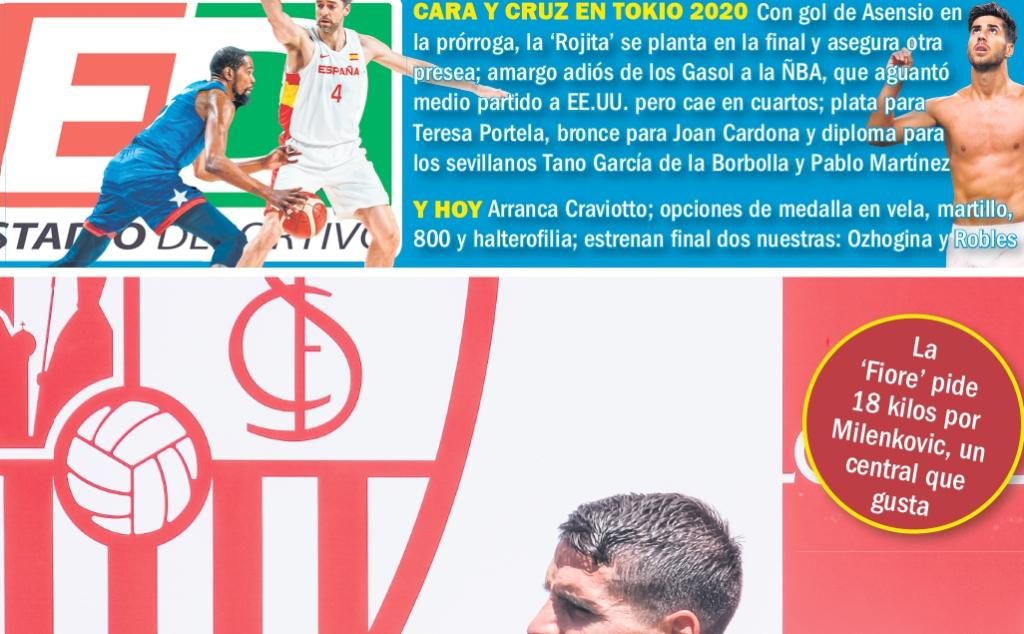 La portada de ESTADIO