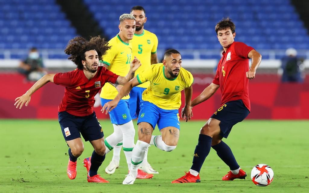 Final del Día: Brasil 2-1 España; hoy, tres platas y un bronce para España