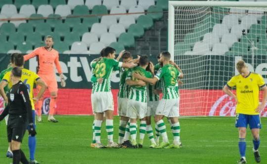 El Cádiz CF nunca ha ganado en el Benito Villamarín en LaLiga