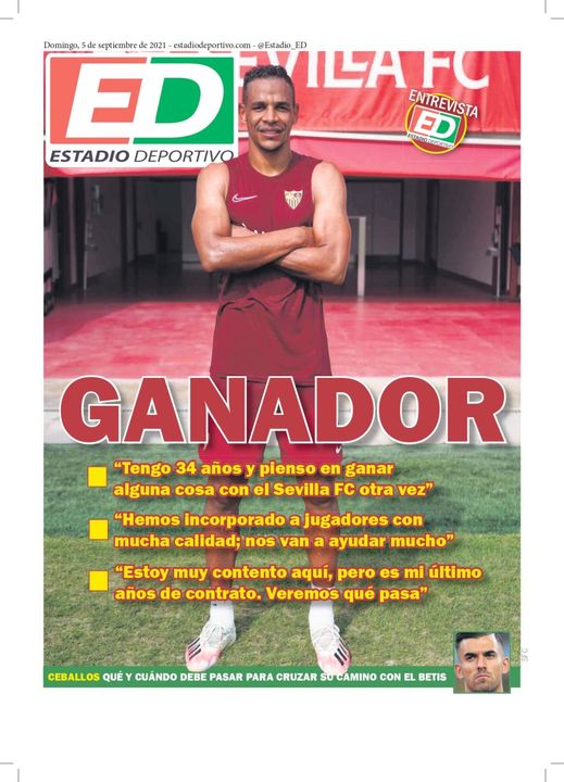 La portada de ESTADIO