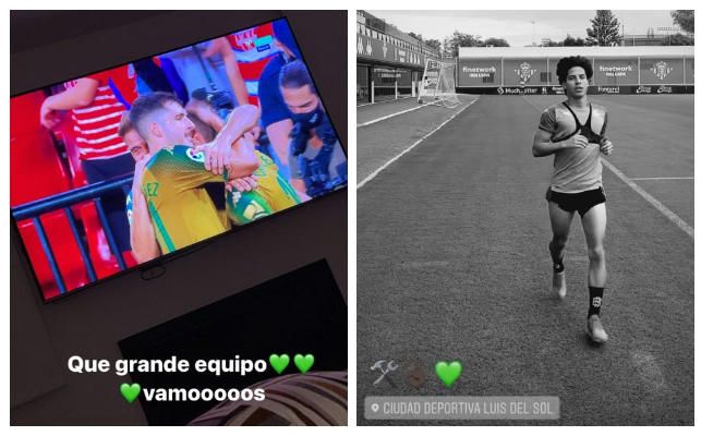 Lainez, más implicado que nunca fuera y dentro del campo