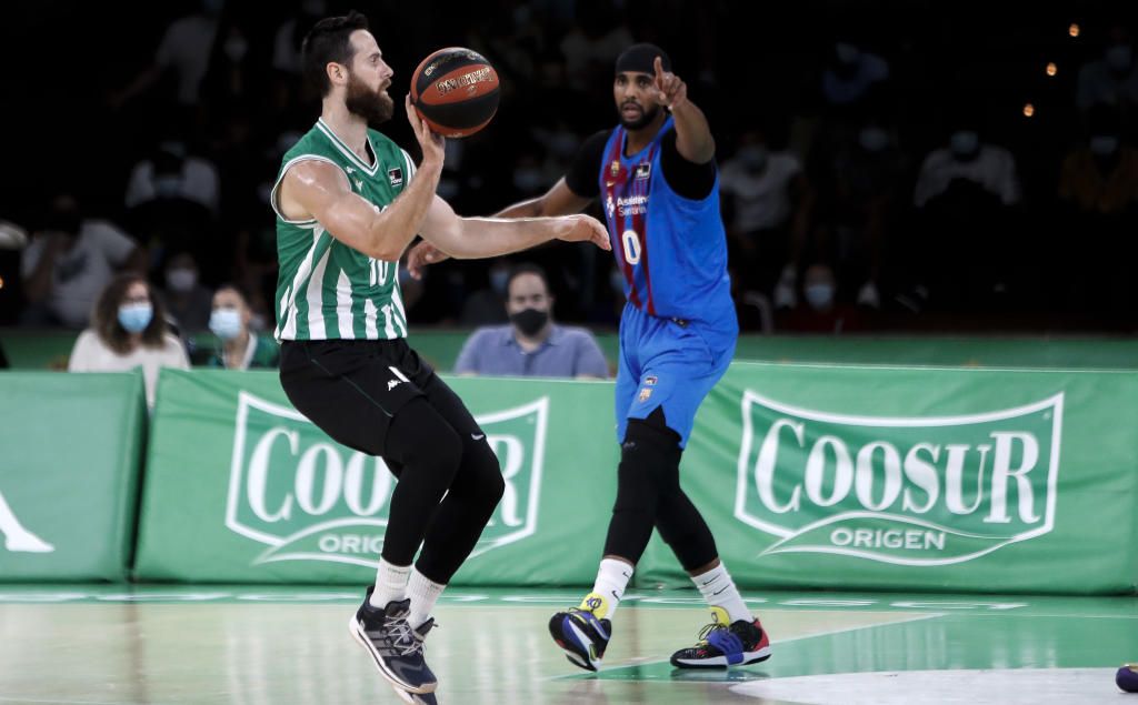 61-78: Mejoría insuficiente de un Betis en descenso ante el Barça