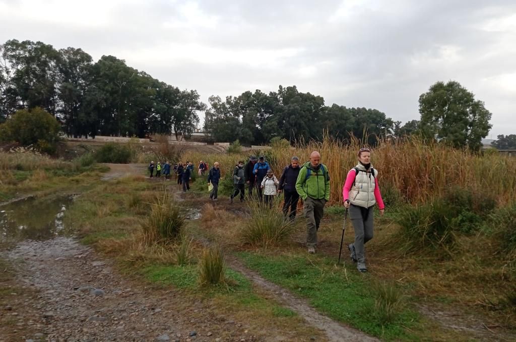 La lluvia no impide al SADUS desarrollar su ruta en el medio natural