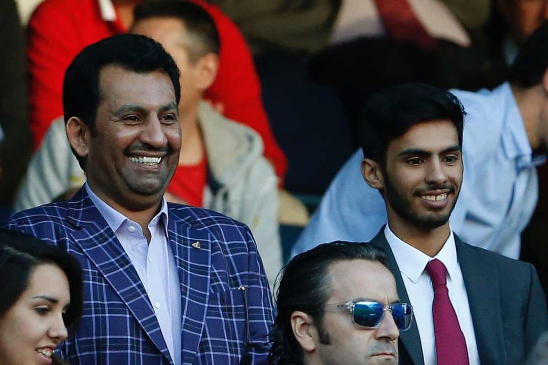 Las acciones de Al Thani y BlueBay en el Málaga valen 44,32 millones de euros