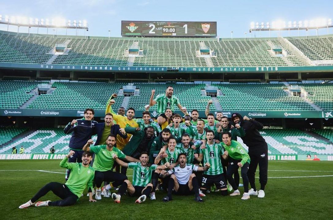 La plantilla bética se desata en las redes