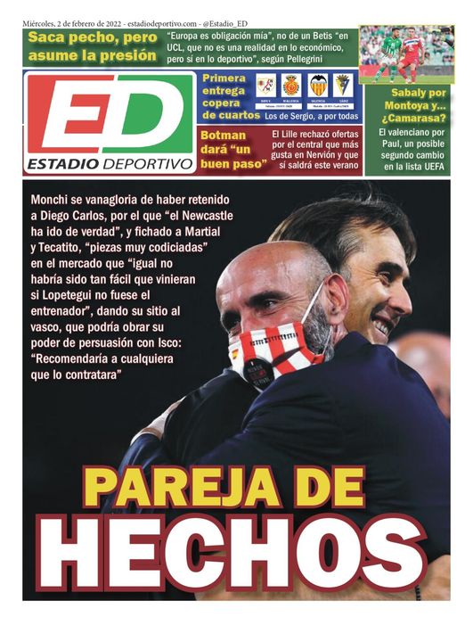 La portada de ESTADIO