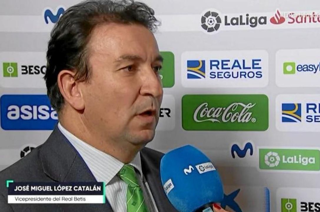 López Catalán vuelve a hablar del derbi, ensalza a Pellegrini y saca pecho por su política de fichajes