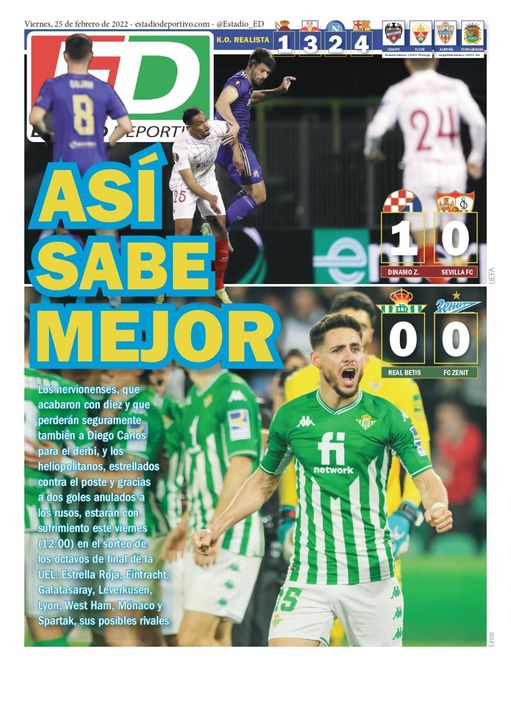 La portada de ESTADIO