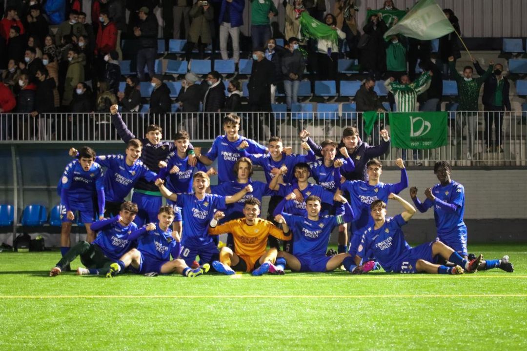 El juvenil del Betis sigue los exitosos pasos del primer equipo en la Copa del Rey