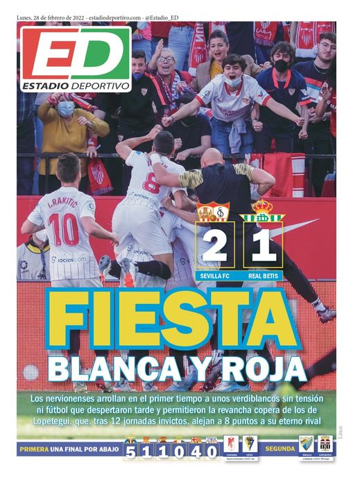 La portada de ESTADIO