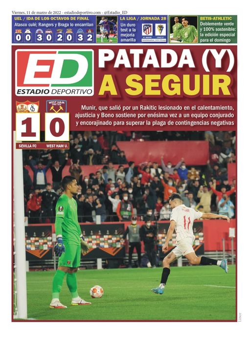 La portada de ESTADIO