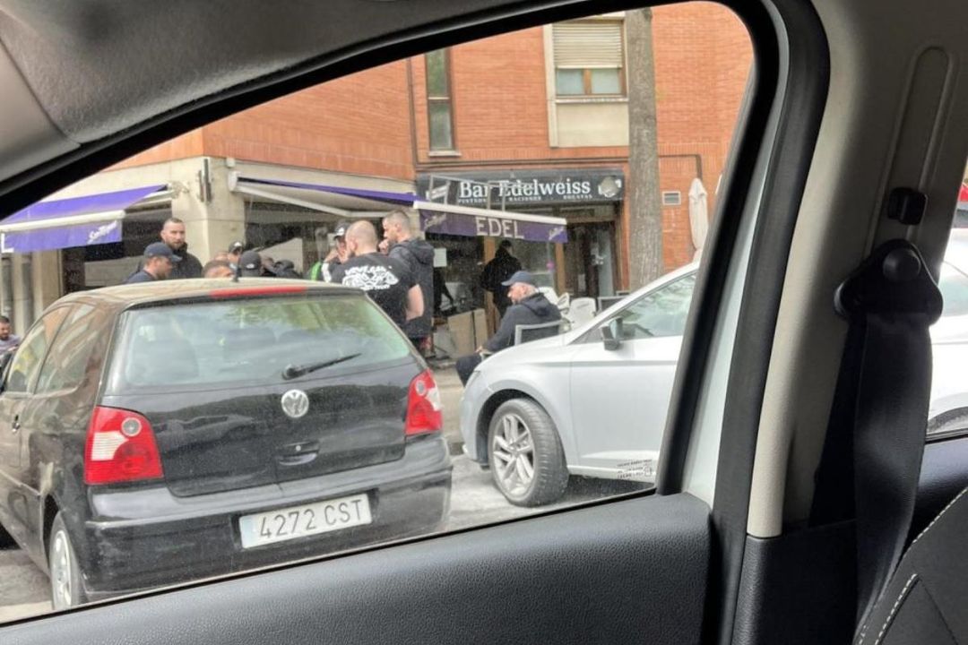 Un grupo de seguidores del Betis, agredido salvajemente por ultras de la Real Sociedad