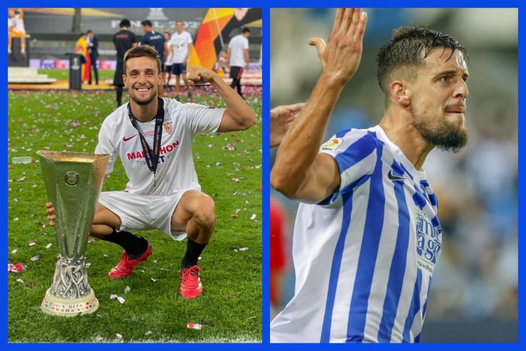 Del "no me imaginaba jugar en el Málaga" por su pasado sevillista al "voy a muerte con los blanquiazules"