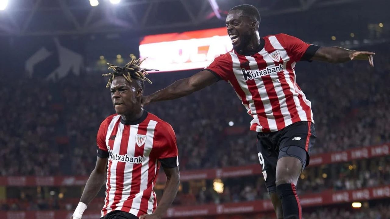 El gol que pone a Nico Williams a la altura de su hermano
