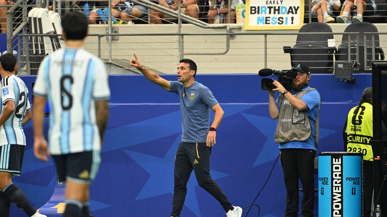 Scaloni recuerda el “Gol del Siglo” de Maradona ante Inglaterra a 40 años del México 86