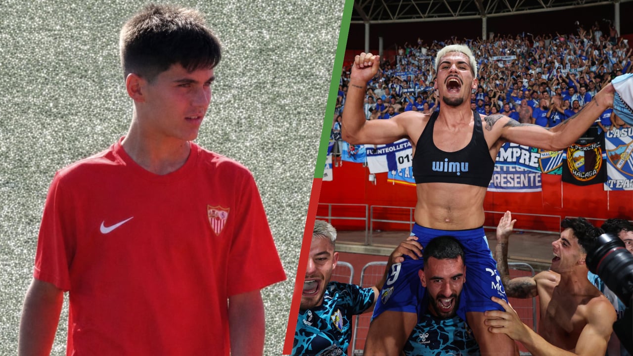 Chupe pide perdón por sus insultos al Sevilla: canterano nervionense, estrella del Málaga y supuesto objetivo del Betis