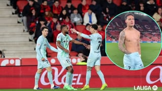 El viral gesto de Antony en la celebración del Real Betis tras ganar al RCD Mallorca: "Al bolsillo"