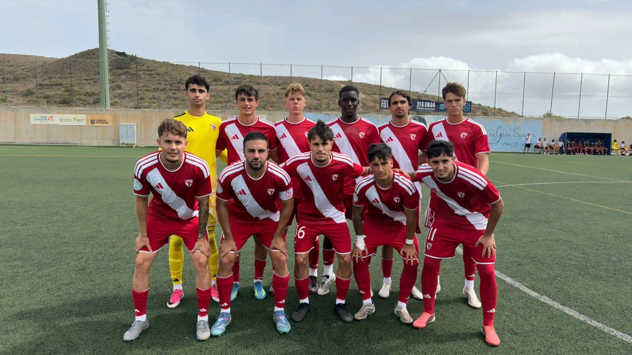 Tamaraceite 0-1 Sevilla Atlético: Debut perfecto, con premio en el último suspiro para empezar con viento a favor