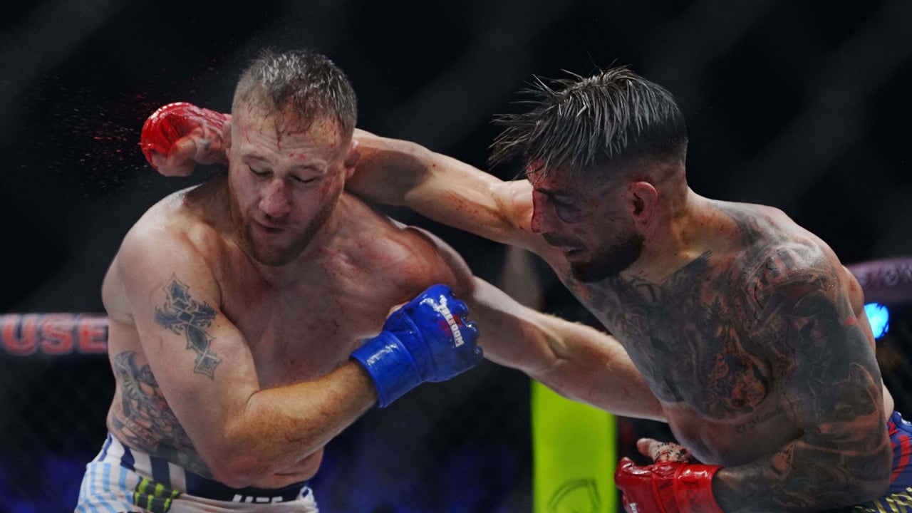 Tsarukyan se cuela en la fiesta de Ilia Topuria y Justin Gaethje