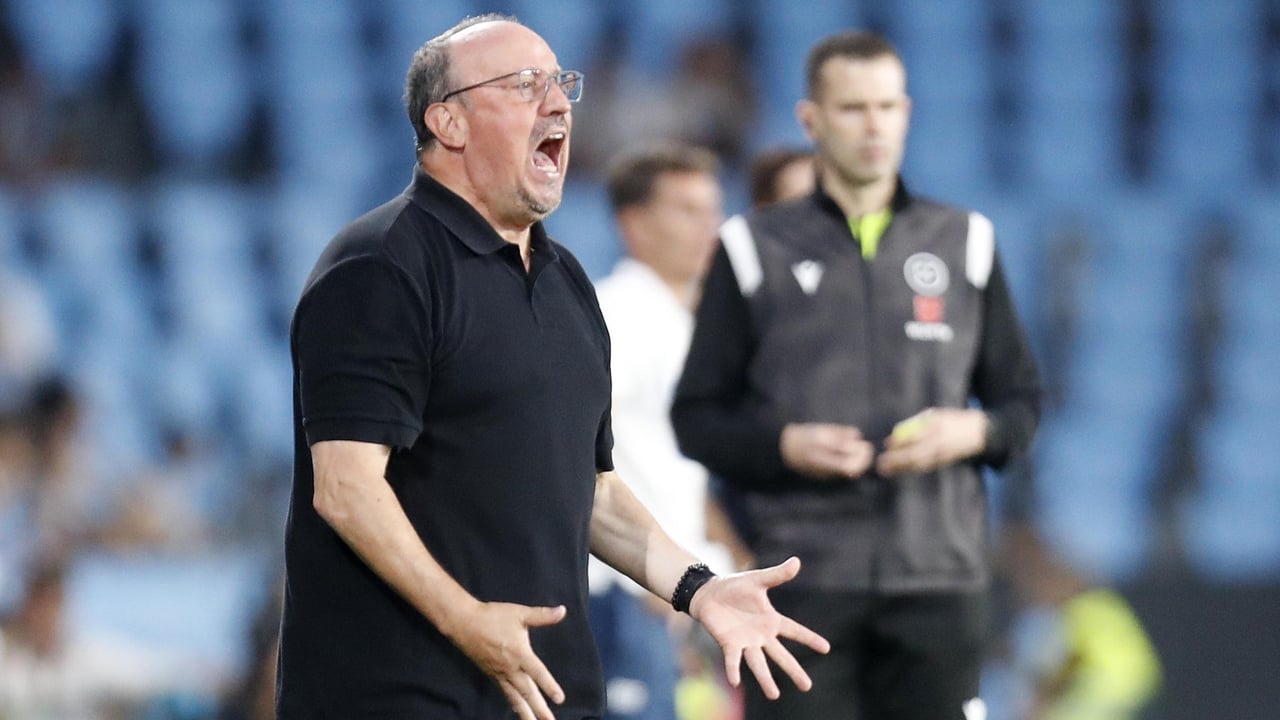 El 'recado' de Rafa Benítez a los árbitros