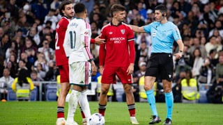 La lacónica reacción de Peque sobre la agresión de Güler en el Real Madrid - Sevilla y el sentir de todo el vestuario: "Merecemos un respeto"   