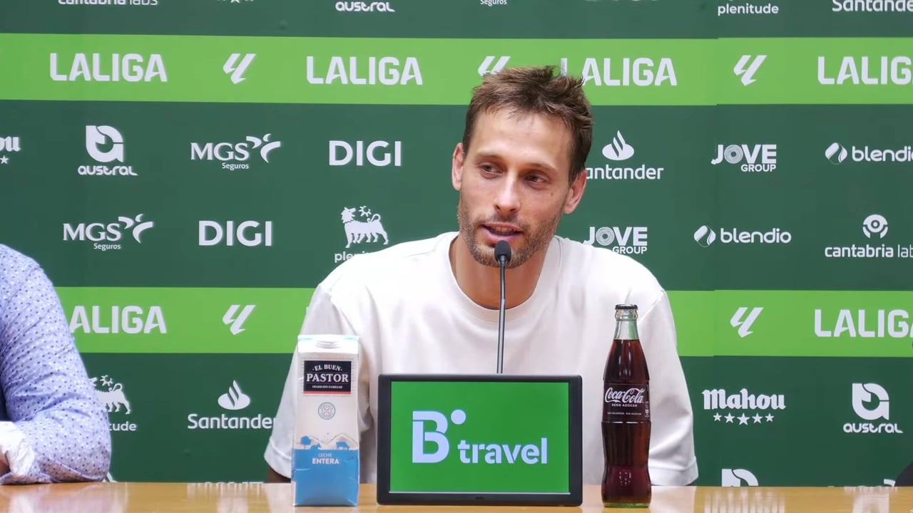 Sergio Canales: "Volver al Racing de Santander era hacerlo ahora o nunca"