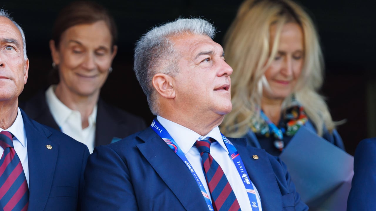 Laporta confirma la oferta del Barça al Atleti por Julián Álvarez y manda un aviso