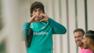 El Betis vuelve al trabajo con la ausencia de Natan y con tres buenas noticias para Pellegrini