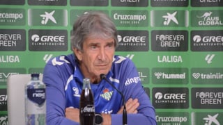 Pellegrini pone en duda a Natan, que está pasando un mal momento, y descarta a tres jugadores más