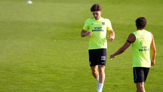 Julián Álvarez vuelve a ponerse a las órdenes de Simeone