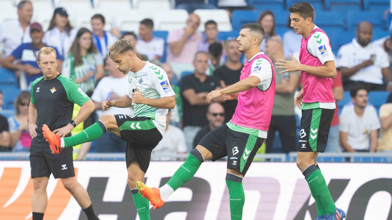 Las notas de los jugadores del Real Betis ante el Real Madrid