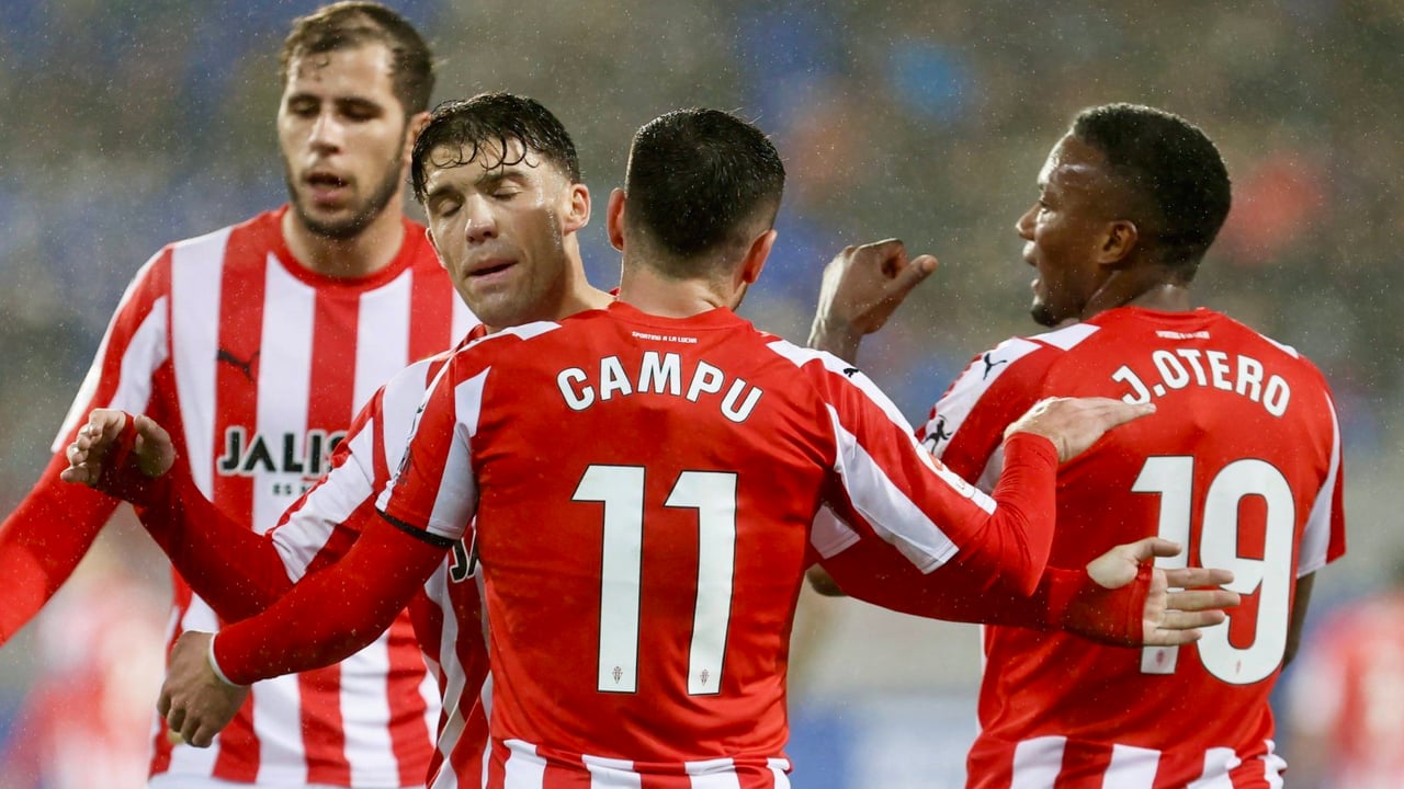 El Sporting pendiente a estas posibles incorporaciones para su partido frente al Burgos