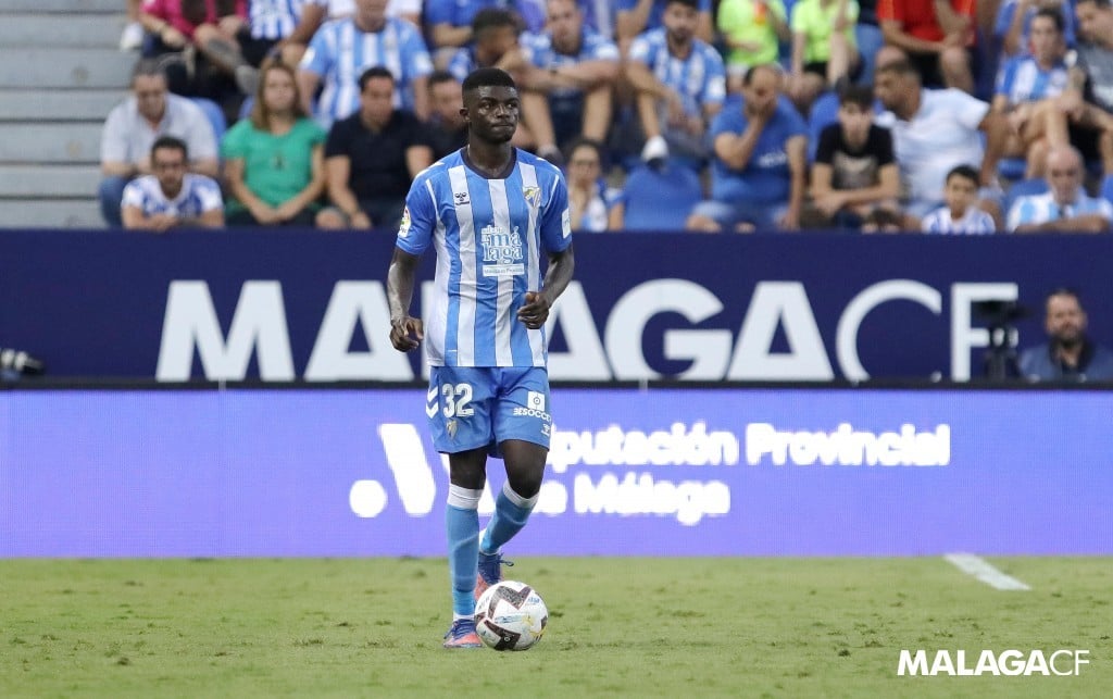 La desdicha de Moussa Diarra con un Málaga 'gafado' en defensa