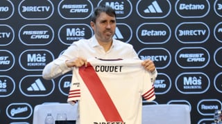 Eduardo Coudet, entrenador de River Plate, quiere pescar en el RC Celta