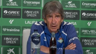 Pellegrini admite que lo de Bakambu "no es un tema fácil" y repasa la enfermería del Betis: Lo Celso, Isco, Antony, Junior...  