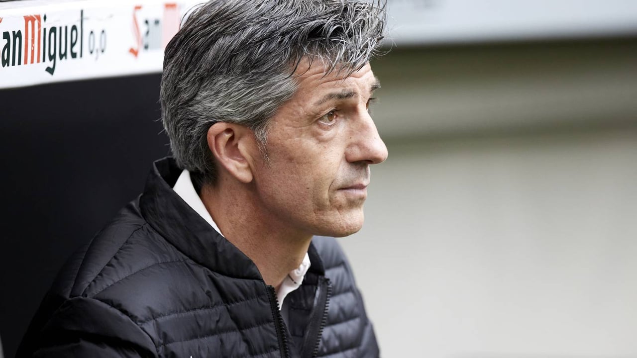 Imanol Alguacil: "No me preguntéis por el árbitro. Ya lo habéis visto y punto"