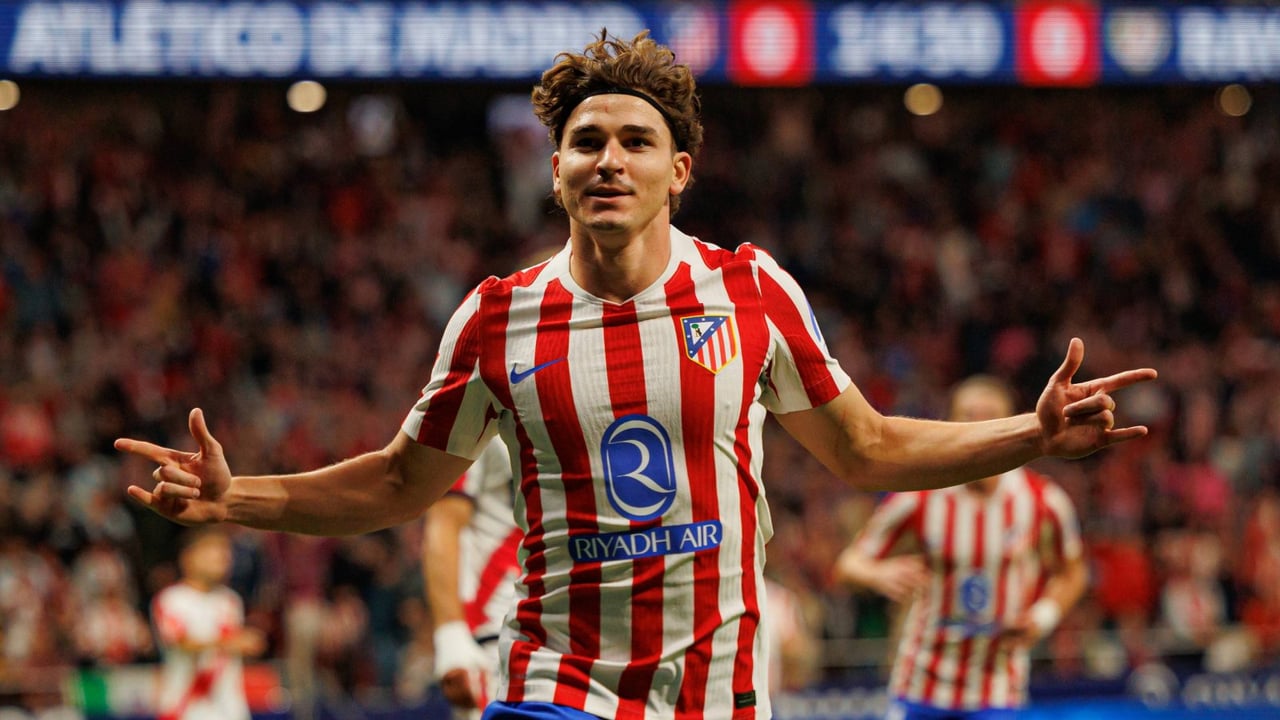 Julián Álvarez "está en el top 5" y el Atlético de Madrid "lo disfruta"