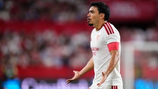 Gabriel Suazo, espartano sonriente en defensa del "instinto de supervivencia": polémica arbitral, Real Madrid, capitanía del Sevilla, buen inicio en LaLiga...  