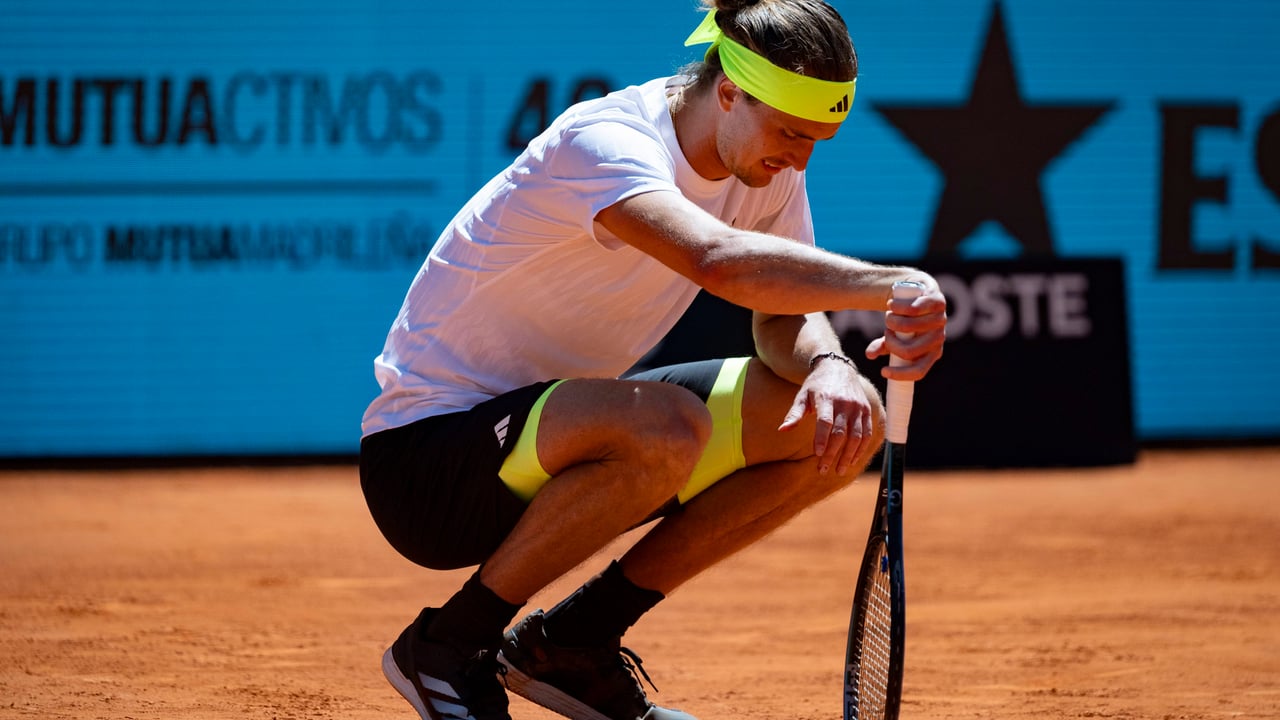 Adiós al gran favorito del Mutua Madrid Open