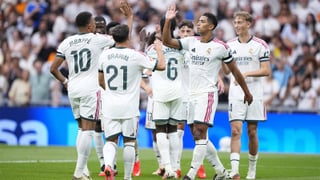 Real Madrid 4-0 Málaga: Bellingham y Mbappé mantienen el pleno de puntos en plan estelar