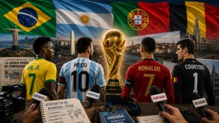 Una vuelta al mundo antes del Mundial 2026: Así ven la Copa del Mundo desde Brasil, Argentina, Portugal o Bélgica