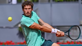 Carreño aprovecha la invitación, Jaume Munar asusta y Jessica Bouzas se despide del Mutua Madrid Open