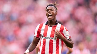 Nico Williams está de vuelta en Lezama