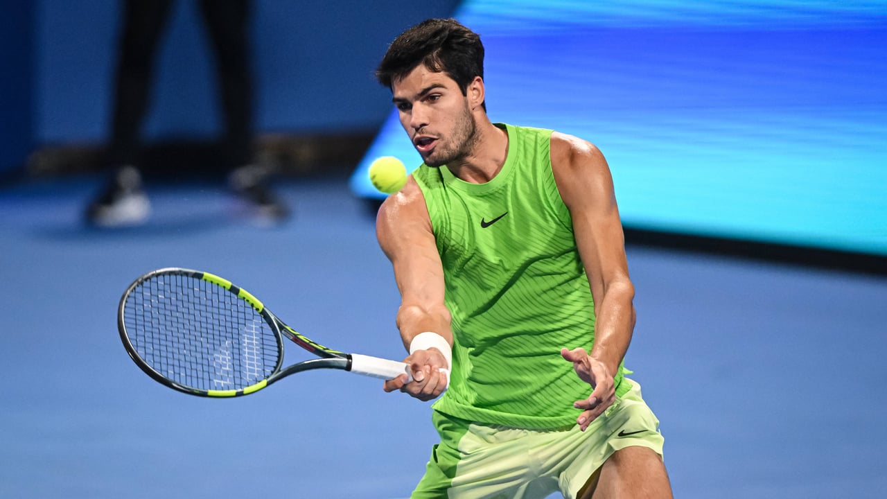 Alcaraz - Fils en directo: el partido de Carlos Alcaraz en la final del ATP 500 de Doha hoy en vivo online