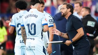 Bordalás se rinde al Barça y evita hablar de Carvajal: "¿Carvajal? Entiendo la pregunta pero mi mente está en el partido contra el Barcelona"